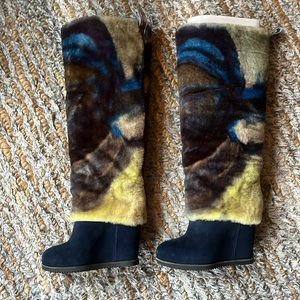 UGG X CLAIRE TABOURET BOOTS